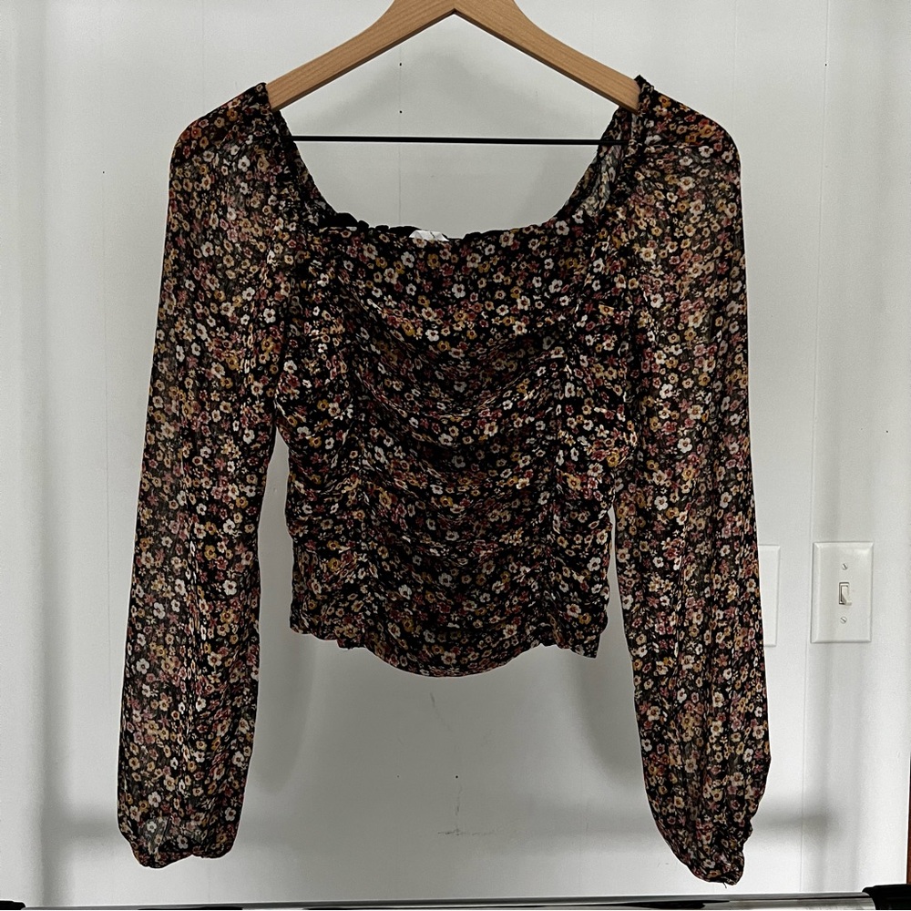 All In Favor Floral Top